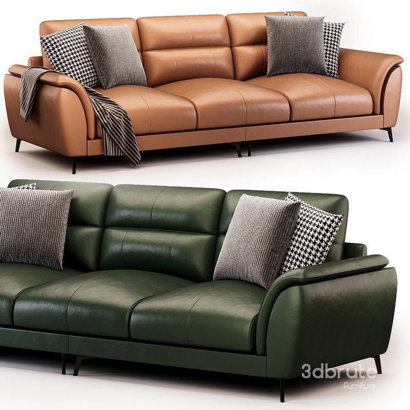 Modern Pillow Sofa by Litfad Image 2