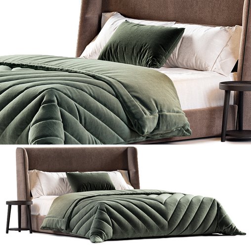 Chloe bed by Poliform