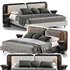 Tatlin Soft bed by Minotti - Thumbnail 3