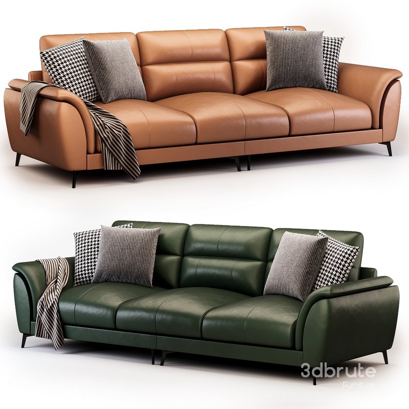 Modern Pillow Sofa by Litfad Image 3