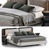 Tatlin Soft bed by Minotti - Thumbnail 1