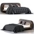 wabi bed by saba italia - Thumbnail 2