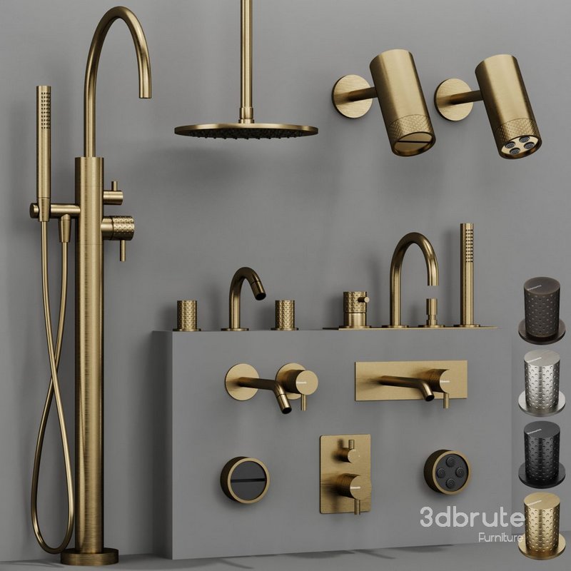 Ritmonio DIAMETRO35 IMPRONTE bathroom faucet set 2 Image 4