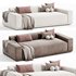 Faible Grey Performance Velvet Sofa - Thumbnail 1