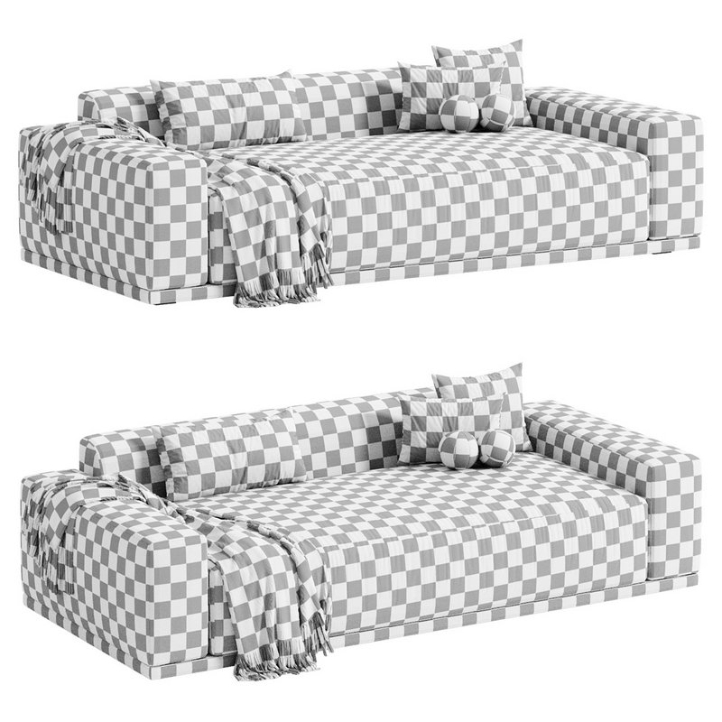 Faible Grey Performance Velvet Sofa Image 4