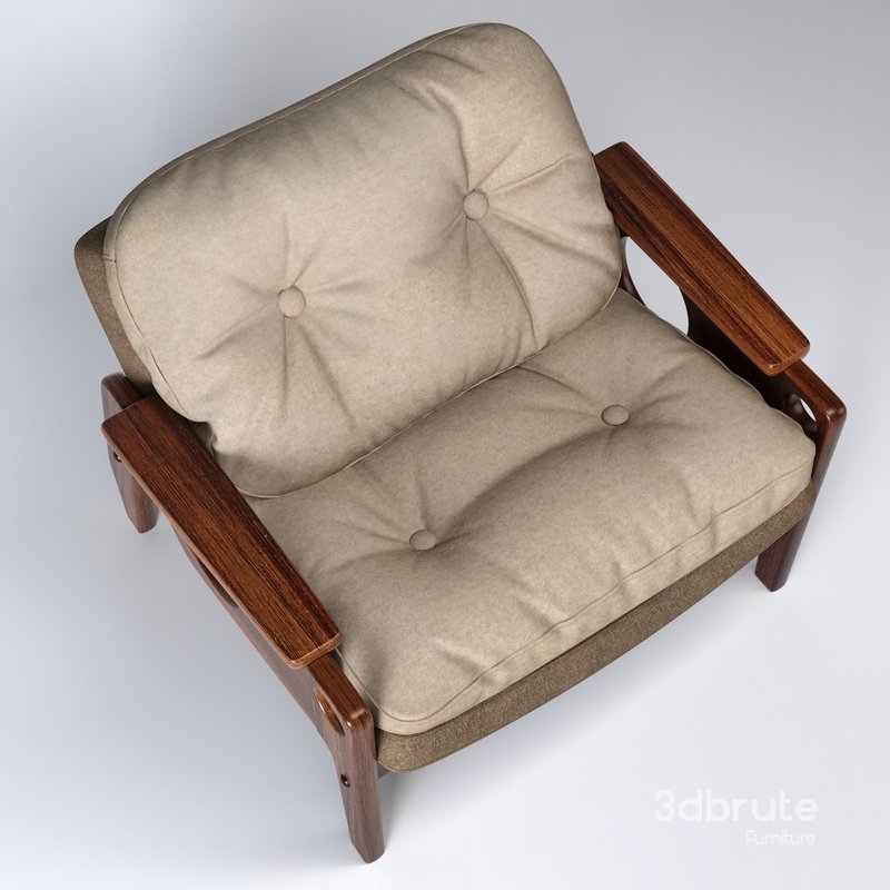 Armchair Tete – Sergio Rodrigues Image 2