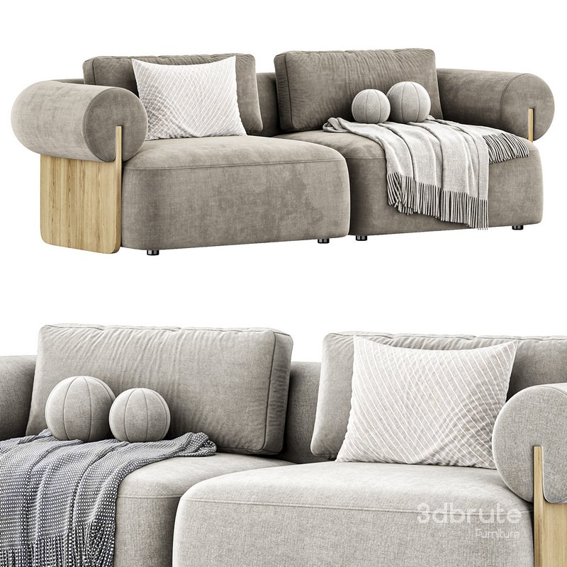 Solange Performance Boucle Sofa By Castlery Image 2