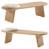 Wilder Wooden Accent Bench - Thumbnail 1