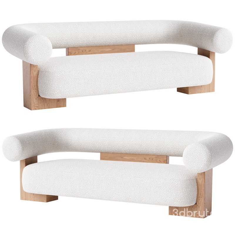 Contemporary Modern Cassete Sofa Image 1