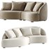 REMO 3-SEATER SOFA - Thumbnail 1