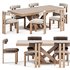 Milanese Luxury Dining Room Table- Hygiea Chair - Thumbnail 1