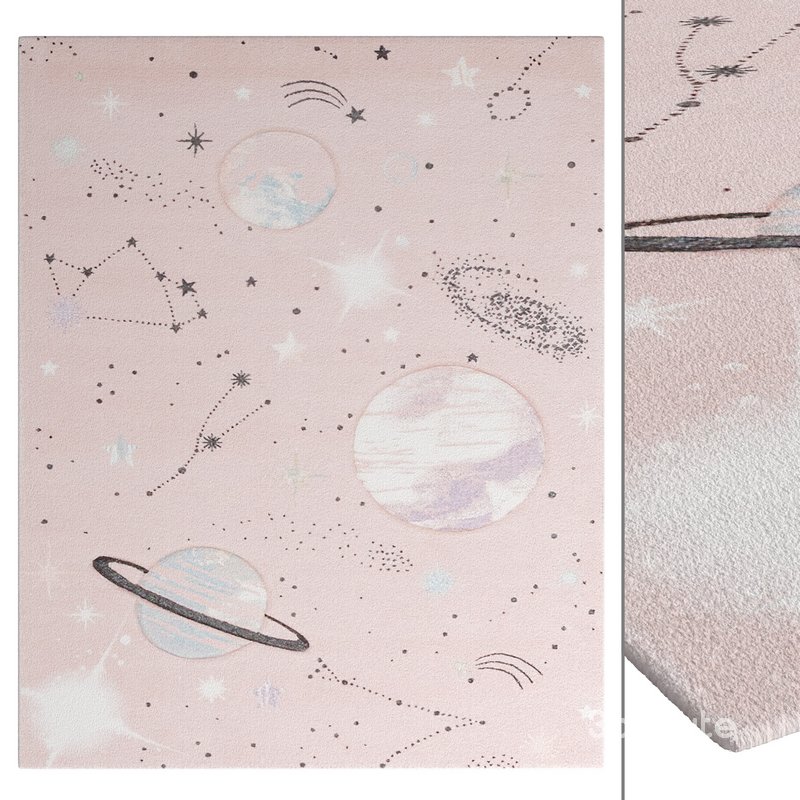 CRK122U Carousel Kids Area Rugs By SAFAVIEH Image 5