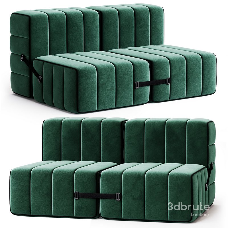 Curt Sofa System – Serpentine Image 1
