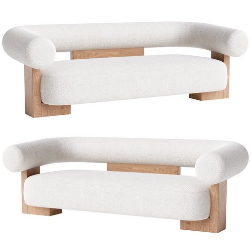 Contemporary Modern Cassete Sofa