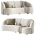 LUDMILA 3-SEATER SOFA - Thumbnail 1