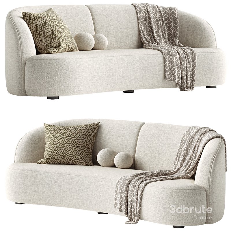 LUDMILA 3-SEATER SOFA Image 1