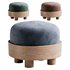 MINIMALIST OTTOMAN POUFS - Thumbnail 1