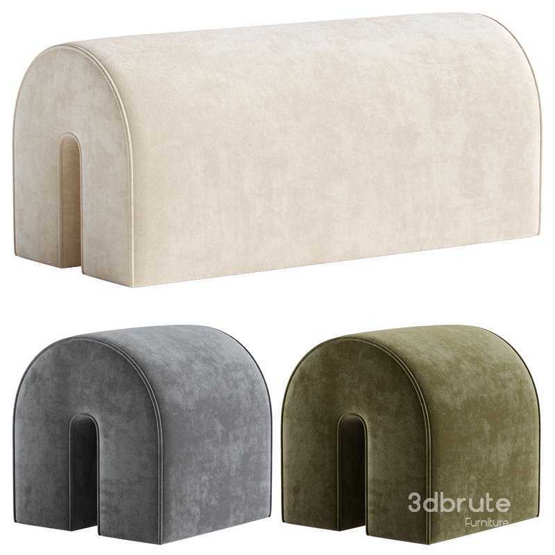 Ernie Upholstered Bench Image 3