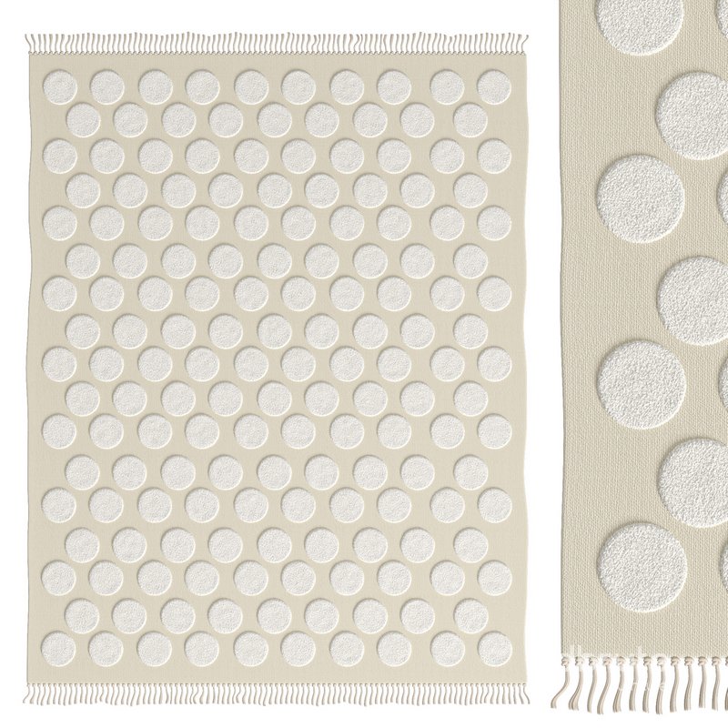 Circles Hilo Tufted Rug Image 1
