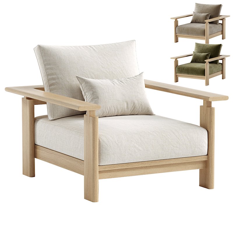 Samsa Lounge Chair Image 1