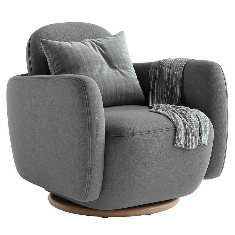 Enya Swivel Chair Image 2