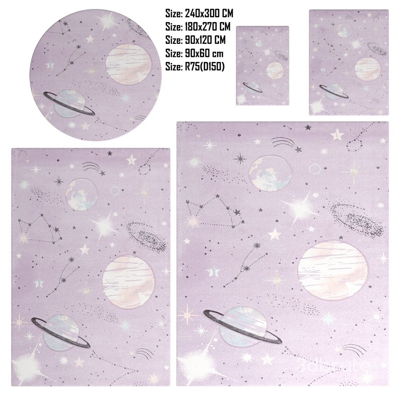 CRK122V Carousel Kids Area Rugs By SAFAVIEH Image 5