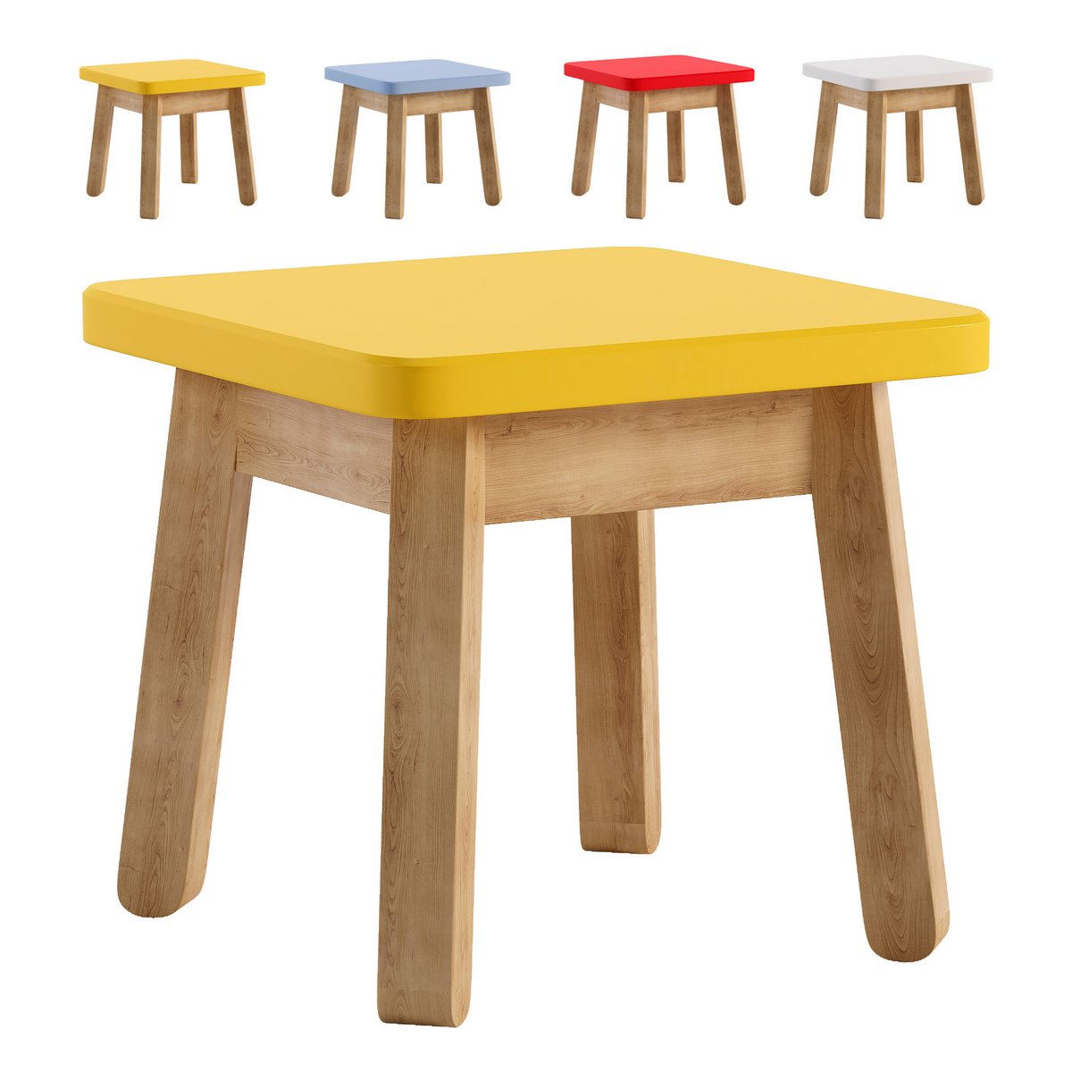 Children’s chair Ruffy White Image 2