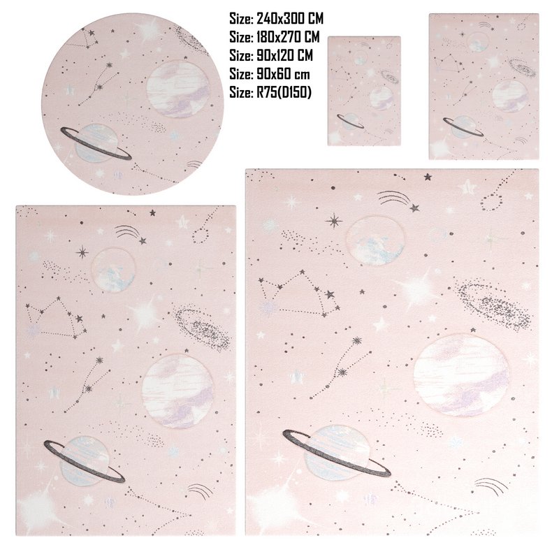 CRK122U Carousel Kids Area Rugs By SAFAVIEH Image 2