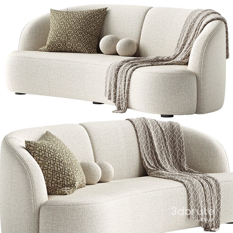 LUDMILA 3-SEATER SOFA Image 4