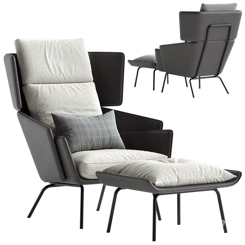 Blade High Armchair Image 2