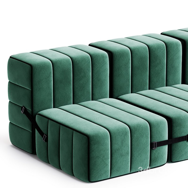 Curt Sofa System – Serpentine 3seat Image 4