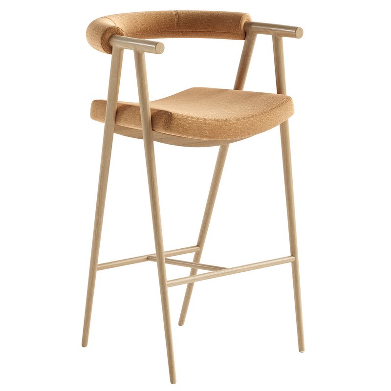 Bruso Barstool & Bruso Dining Chair Image 3