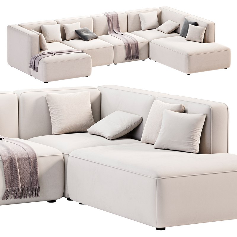 BASECAMP FAMILY left Modular Sofa by makenordic Image 1