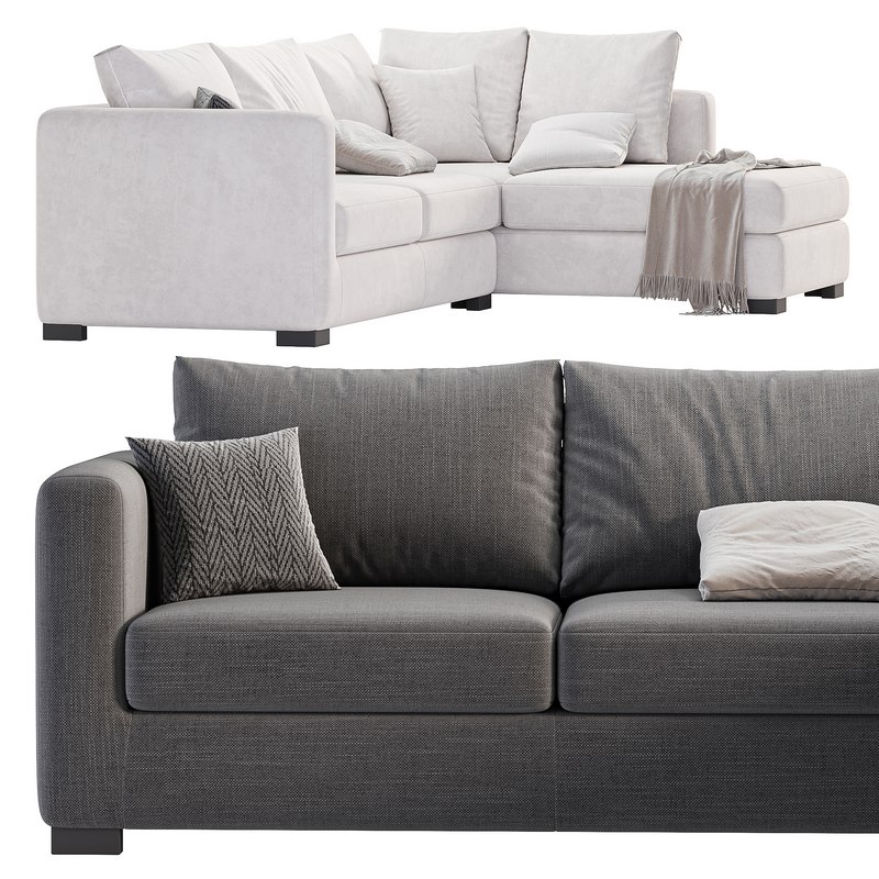 Blake Large Open End Corner Sofa by loomloft, sofas Image 2