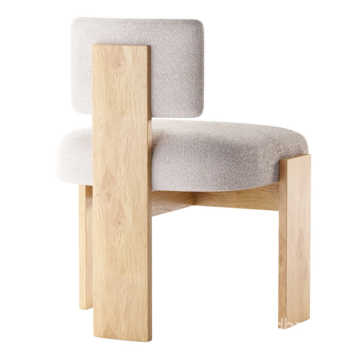 Armless C Back Image 4