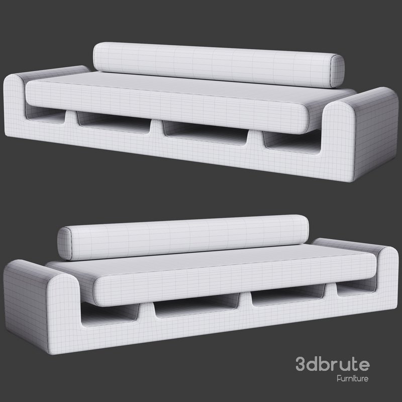 Hug Brown Sofa by Rejo Studio Image 2