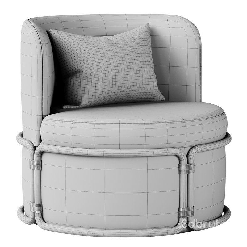 Rotin Outdoor armchair Image 3