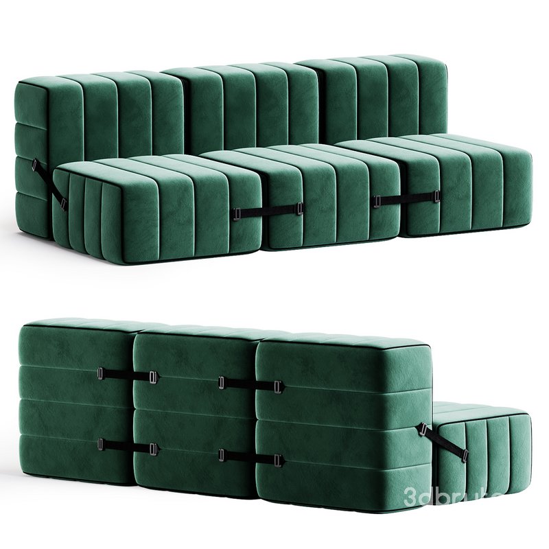 Curt Sofa System – Serpentine 3seat Image 3