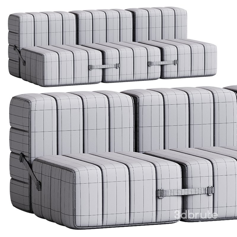 Curt Sofa System – Serpentine 3seat Image 2