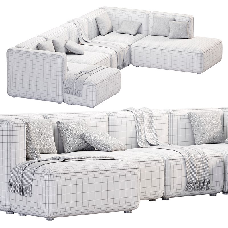 BASECAMP FAMILY left Modular Sofa by makenordic Image 3