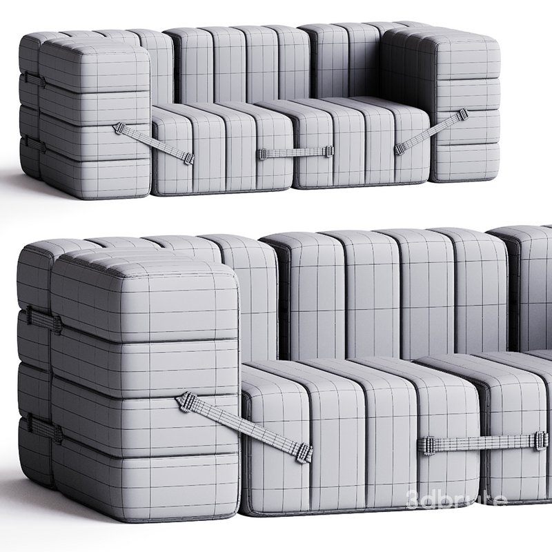 Curt Sofa System – Cornhusk Image 4