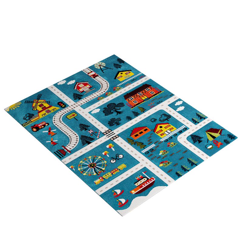 CRK197M Carousel Kids Area Rugs By SAFAVIEH Image 2