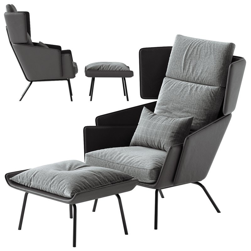 Blade High Armchair Image 6