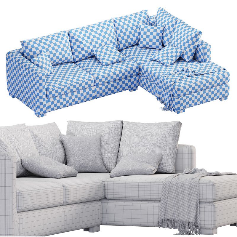 Blake Large Open End Corner Sofa by loomloft, sofas Image 4