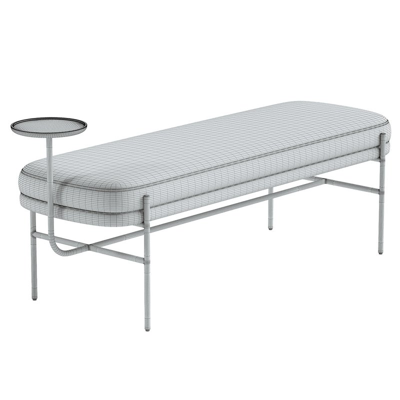 Novak Bench With Table Image 6