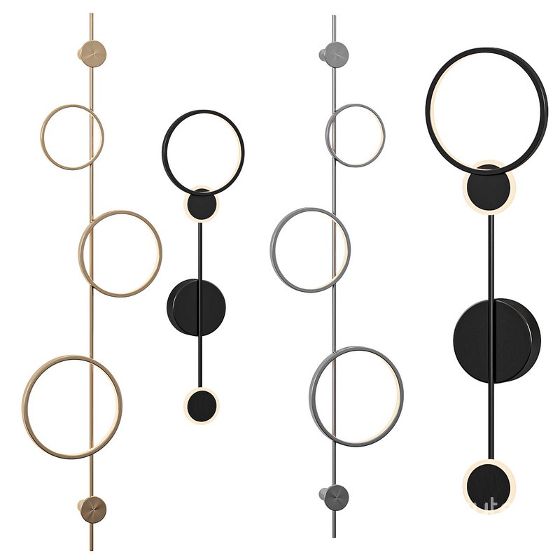 Molecular Circle wall lamp Image 1