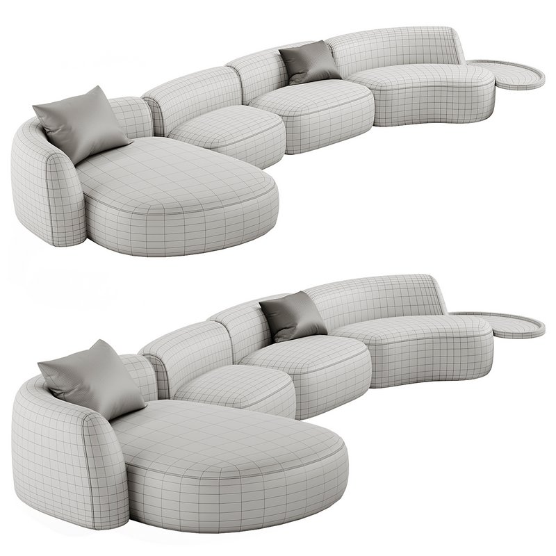 OZE Modular sofa by Delcourt Collection Image 2