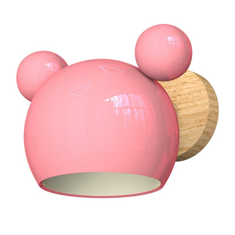 Modern Simplicity Wood Wall Mounted Light with Geometry Shade for Bedroom Image 6