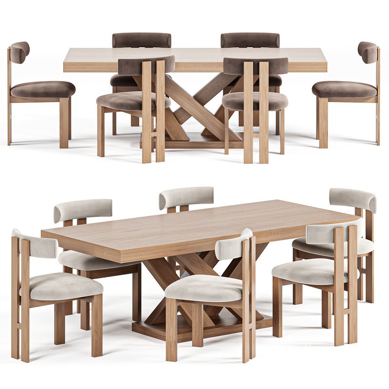 Milanese Luxury Dining Room Table- Hygiea Chair Image 3
