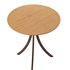EXPORMIM BISTRO Round oak table - Thumbnail 4